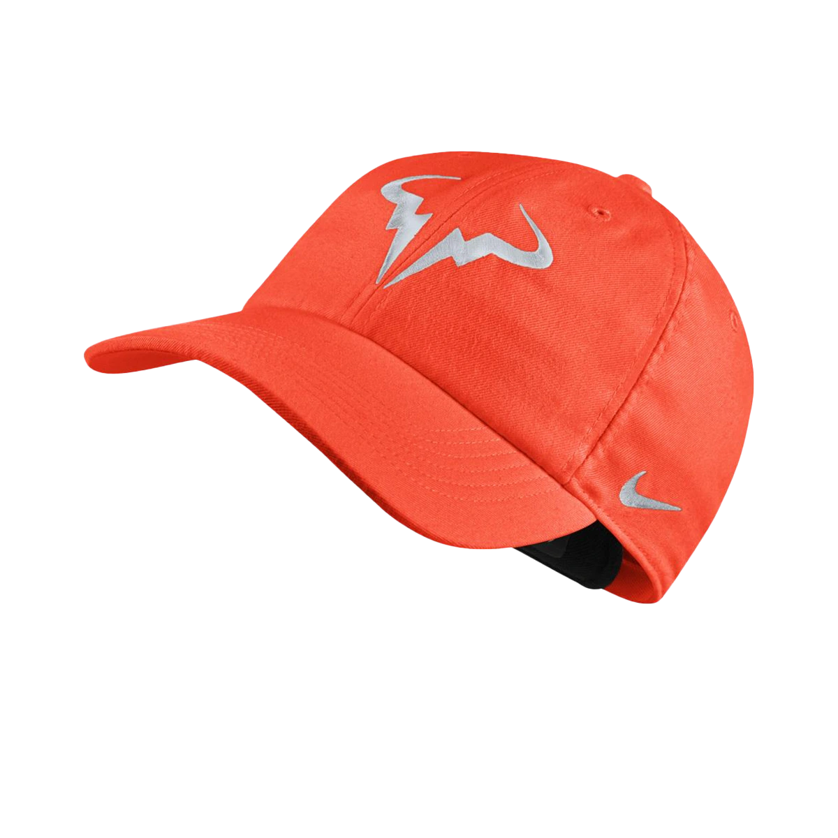 Nike AeroBill Rafa Heritage86 hat in Hyper Crimson w/Pure Platinum [850666-809] from the Fall 2018 tennis collection